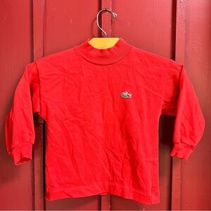 Vintage Lacoste Long Sleeve Shirt Youth Size 6. Great condition!